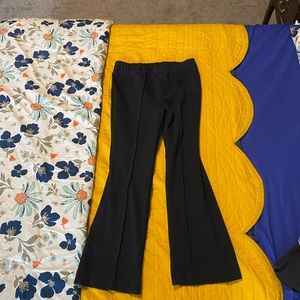 Worthington Black Work Trousers, wide leg